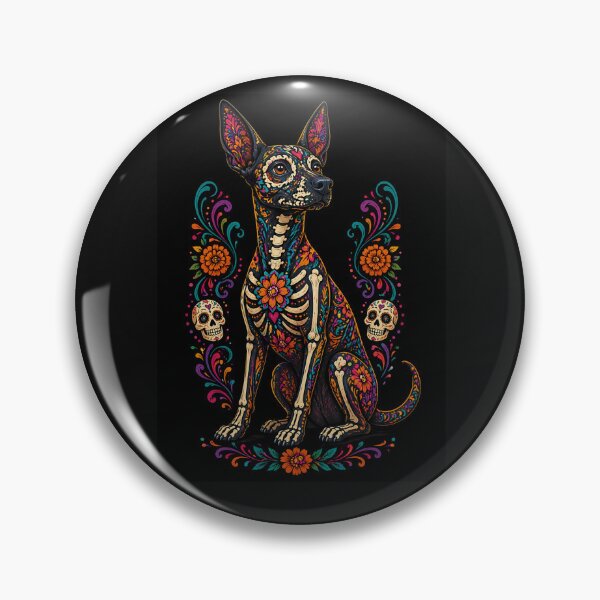 Item preview, Xoloitzcuintli Spirit Dog designed and sold by Oro y Tinta.