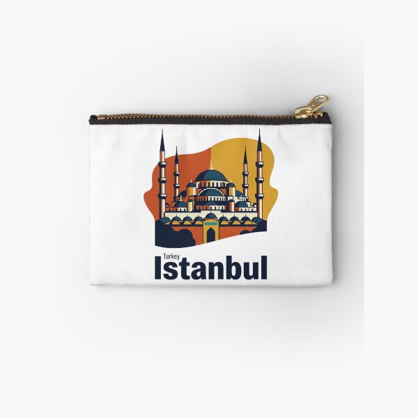 Item preview,  Blue Mosque Istanbul in Bold Retro Style designed and sold by Inkworksbyshery.