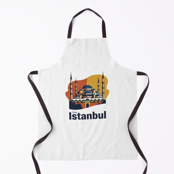 Item preview, Blue Mosque Istanbul in Bold Retro Style designed and sold by Inkworksbyshery.