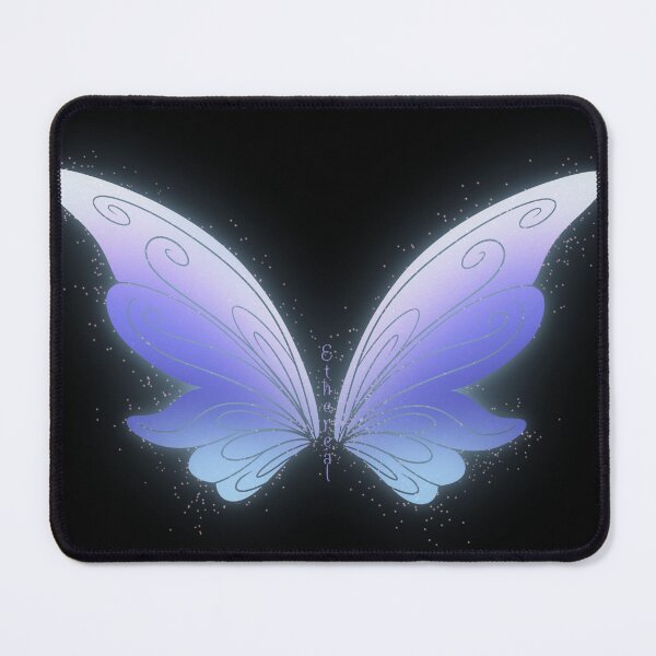 Item preview, Ethereal Blue Butterfly Wings Aesthetic Design designed and sold by Hannah-Yei.