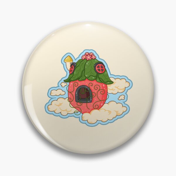 Item preview, Strawberry Sky Cottage designed and sold by TheRightNotes.