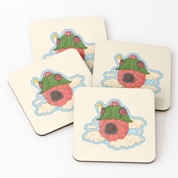 Item preview, Strawberry Sky Cottage designed and sold by TheRightNotes.