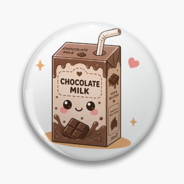 Item preview, Chocolate milk juice box cute designed and sold by Design by Sara.