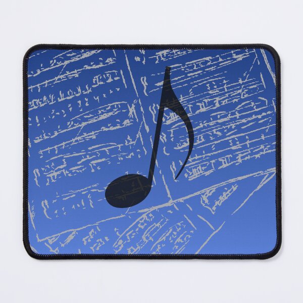 Item preview, Take Note Of The Music In Blue & Black designed and sold by BrightrDayMusicArt.