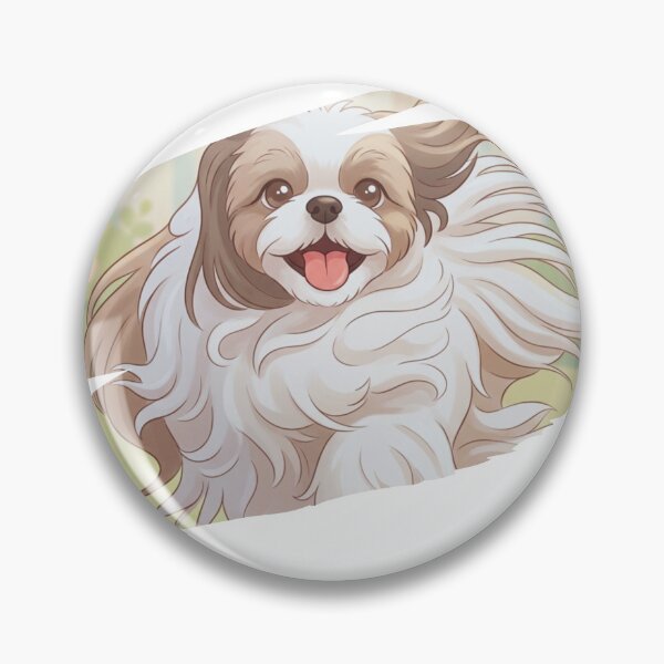 Item preview, Breezy and Bright: A Running Shih Tzu's Day designed and sold by BLUESKY11a.