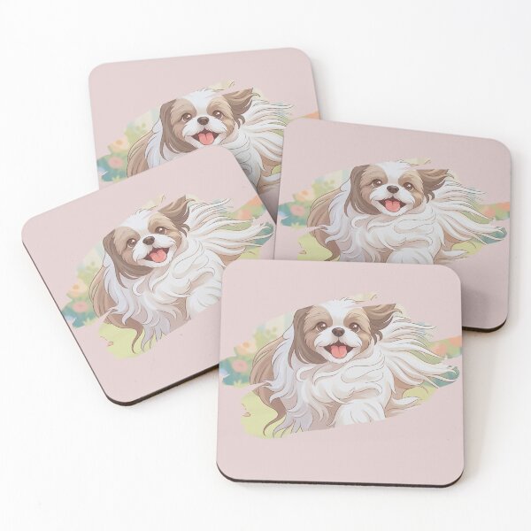 Item preview, Breezy and Bright: A Running Shih Tzu's Day designed and sold by BLUESKY11a.