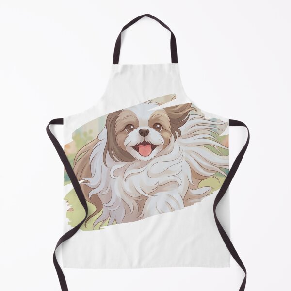 Item preview, Breezy and Bright: A Running Shih Tzu's Day designed and sold by BLUESKY11a.
