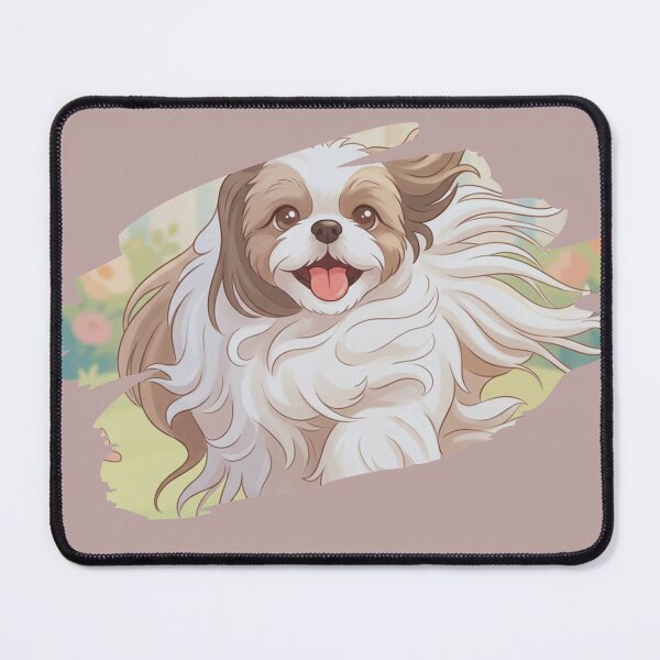 Item preview, Breezy and Bright: A Running Shih Tzu's Day designed and sold by BLUESKY11a.