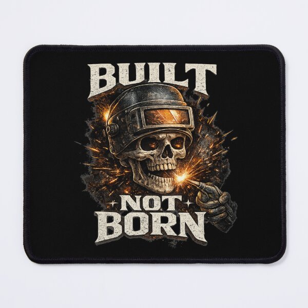 Item preview, Welder Skull – Built Not Born Skull Welding designed and sold by Im-Ara.