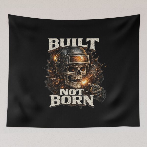 Item preview, Welder Skull – Built Not Born Skull Welding designed and sold by Im-Ara.