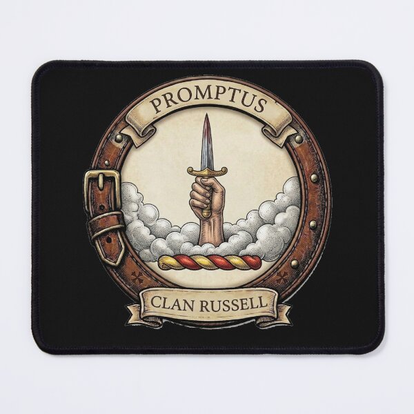 Item preview, Clan Russell Crest designed and sold by BagTown Clans.