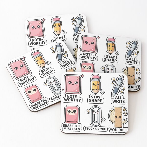 Item preview, Planner Stationery Pack - Cute School & Office Doodles designed and sold by SimpleP.