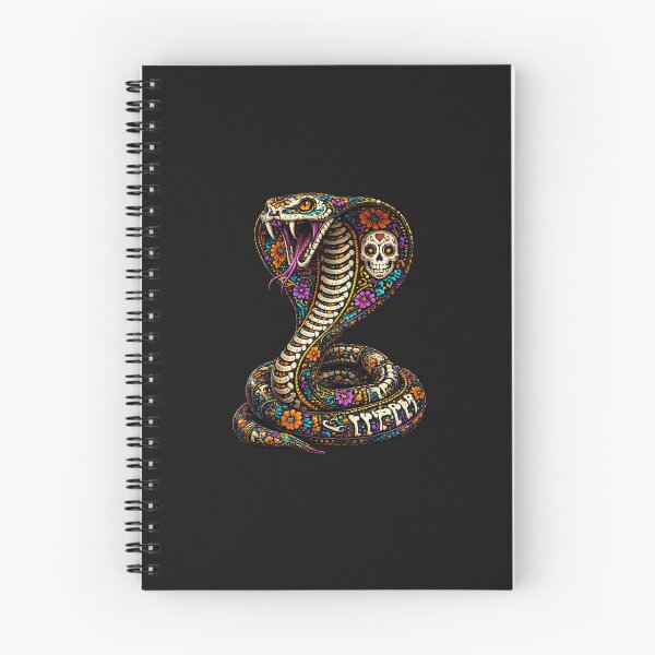 Item preview, Day of the Dead Cobra designed and sold by Oro y Tinta.