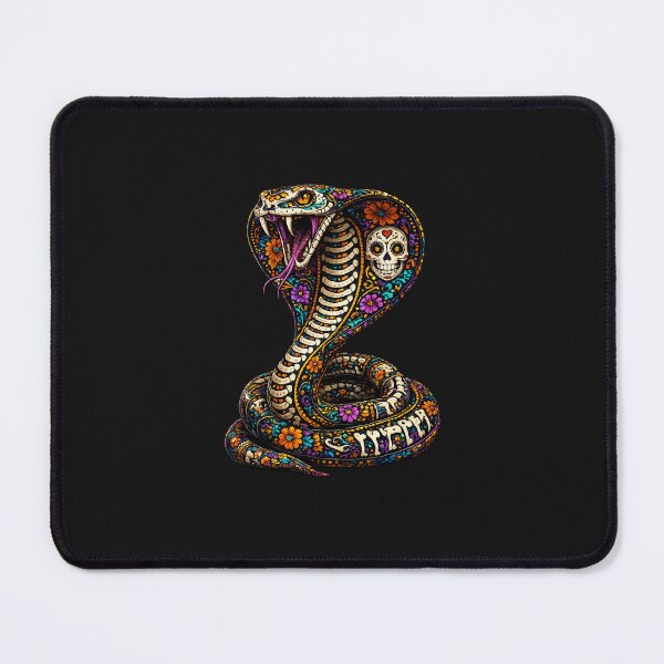 Item preview, Day of the Dead Cobra designed and sold by Oro y Tinta.