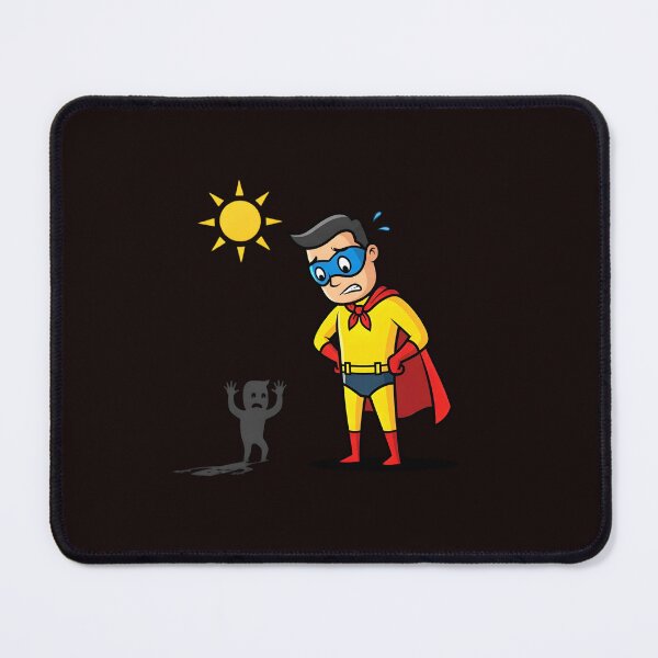 Item preview, Heroic Failure Superhero Losing His Shadow designed and sold by AbanoubStore.