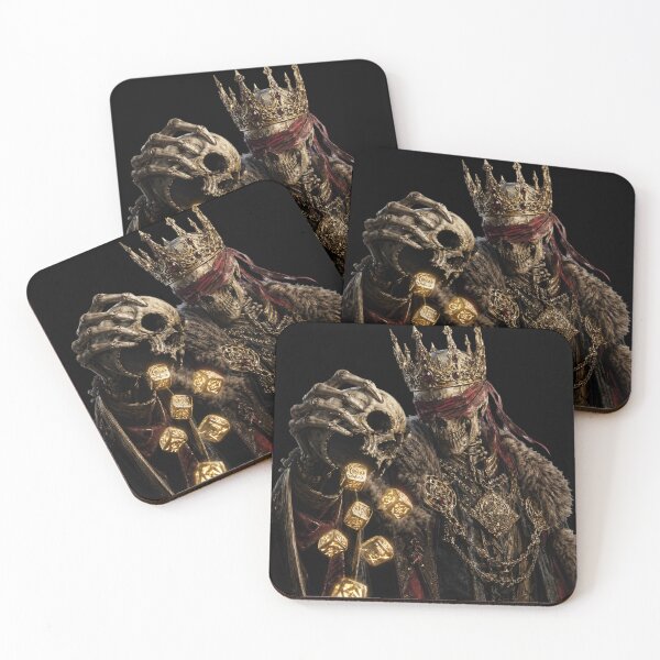 Item preview, The Last Gamble - Skeletal Dice King Art designed and sold by VipePrint.