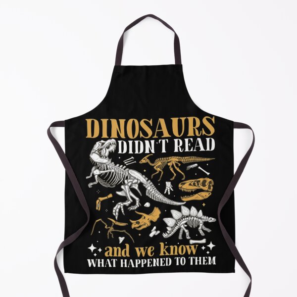 Item preview, Funny Dinosaur Skeleton Reading Humor - Dinosaurs Didn't Read Gift designed and sold by haitrieuic96.