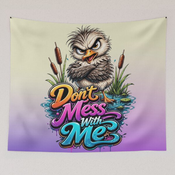 Item preview, Don't Mess With Me | Angry Bird designed and sold by skkyfaithArtz.