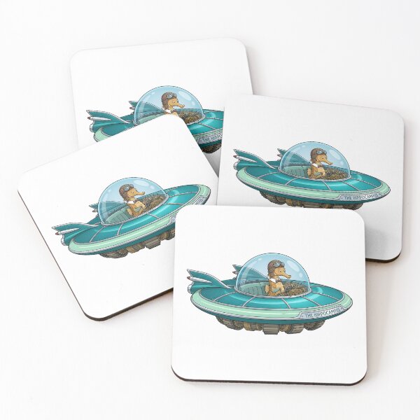 Item preview, Hippocampus Seahorse UFO Classic Custom Sticker designed and sold by octozap.