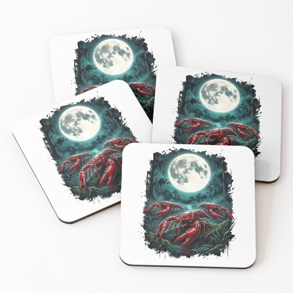 Item preview, Cajun Crawfish Boil Full Moon Bayou designed and sold by SofenArt.