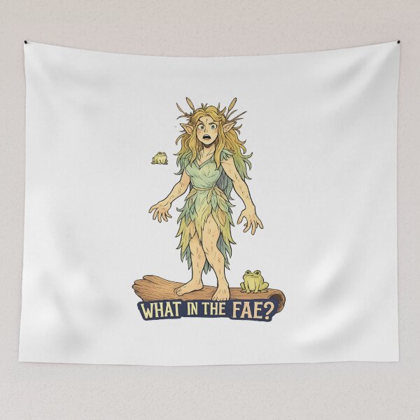 Item preview, What in the Fae Forest Fairy Essential T-Shirt designed and sold by SoftSproutstu.