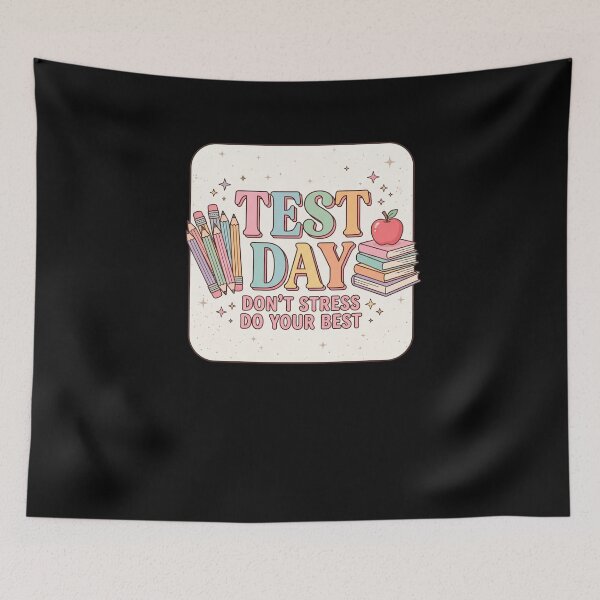 Item preview, Test Day Don't Stress Do Your Best Student Education Exam Teacher designed and sold by SofenArt.