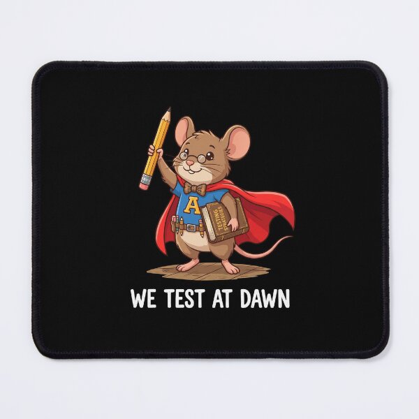 Item preview, We Test At Dawn Student Exam Testing Quality Assurance Engineer designed and sold by SofenArt.
