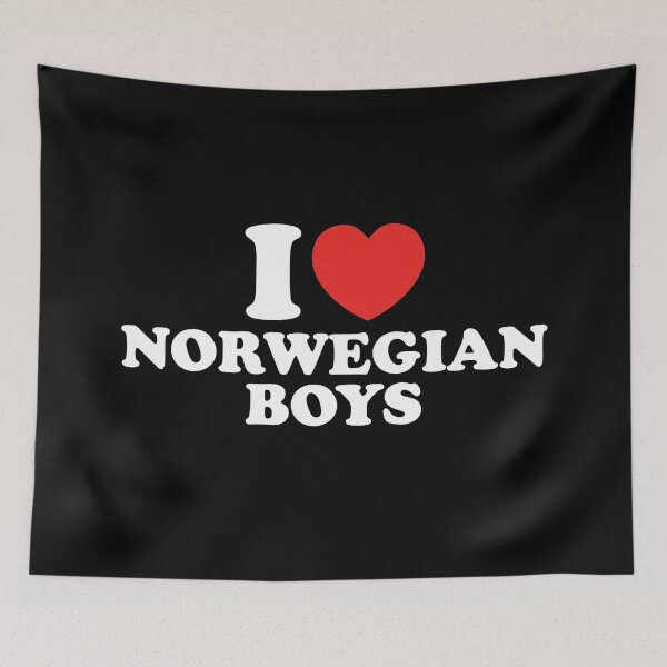 Item preview, I Love Norwegian Boys designed and sold by shitpostee.