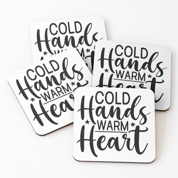 Item preview, Cold Hands Warm Heart Christmas - Sweet Festive Positive Holiday Gift designed and sold by FuzionRaptor.