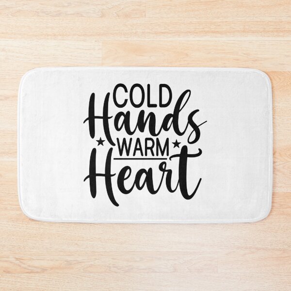 Item preview, Cold Hands Warm Heart Christmas - Sweet Festive Positive Holiday Gift designed and sold by FuzionRaptor.