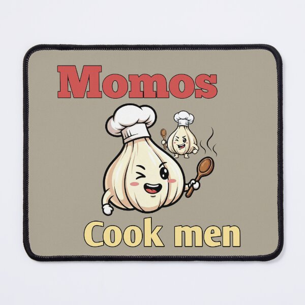 Item preview, Cute Momos Chef Cartoon Foodie Humor designed and sold by ArtdesignsA.