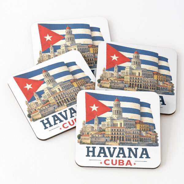 Item preview, Cuba Havana Travel Art Vintage designed and sold by devonclemon.