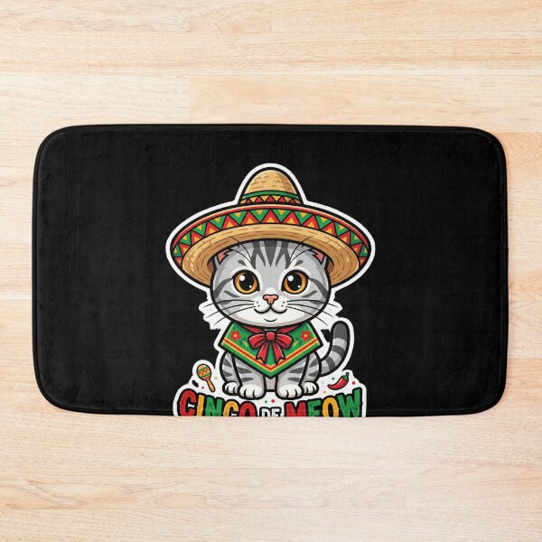 Item preview, Cinco De Meow Cat Cinco De Mayo Mexican Fiesta Holiday designed and sold by SofenArt.