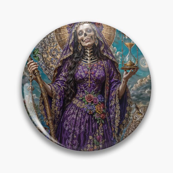 Item preview, Niña Purpura, Santa Muerte designed and sold by AliceWhiteDF.
