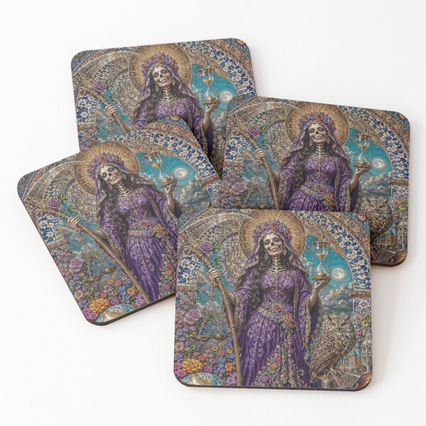 Item preview, Niña Purpura, Santa Muerte designed and sold by AliceWhiteDF.