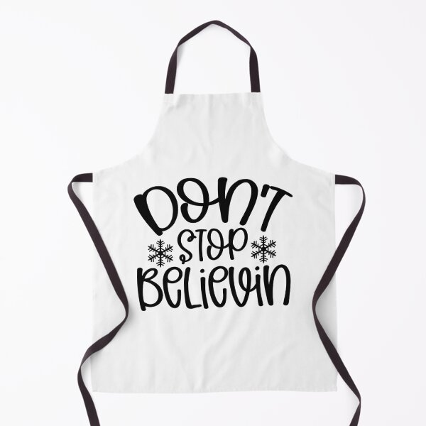 Item preview, Don't Stop Believin Christmas - Inspirational Magic Holiday Graphic designed and sold by FuzionRaptor.