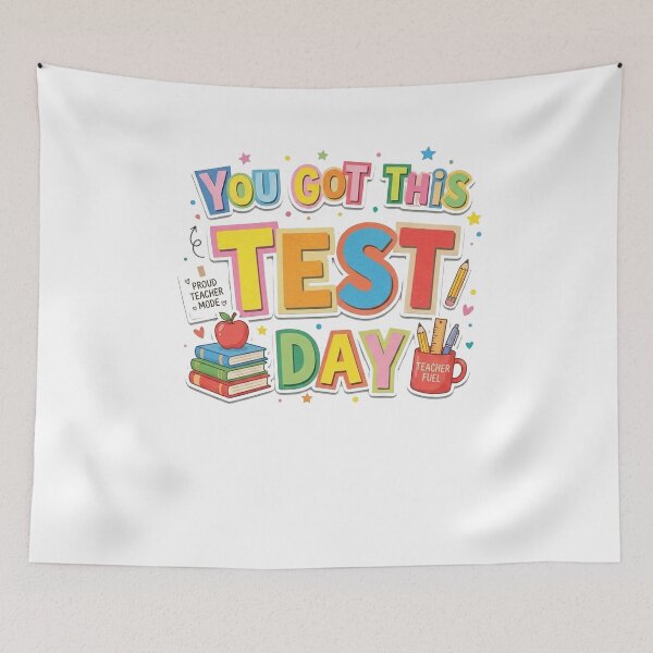 Item preview, You Got This Test Day Teacher Student School Education Academic designed and sold by SofenArt.