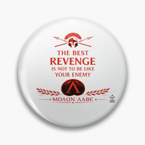 Item preview, The best revenge is not to be like your enemy designed and sold by GENZODESIGN.