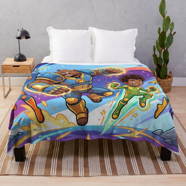 Item preview, Epic Galactic Superhero Squad Action Art designed and sold by LYZ7VANI.
