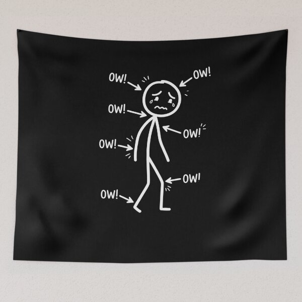 Item preview, Ow! Chronic Pain Awareness Invisible Illness Sufferer designed and sold by SofenArt.
