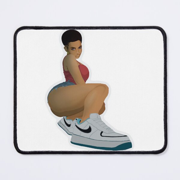 Item preview, Baddie Hand-Drawn Sticker designed and sold by CustomTDesign.