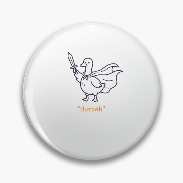 Item preview, Huzzah Duck Knight Fantasy Roleplay Gamer Adventure designed and sold by SofenArt.