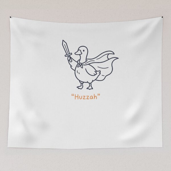 Item preview, Huzzah Duck Knight Fantasy Roleplay Gamer Adventure designed and sold by SofenArt.