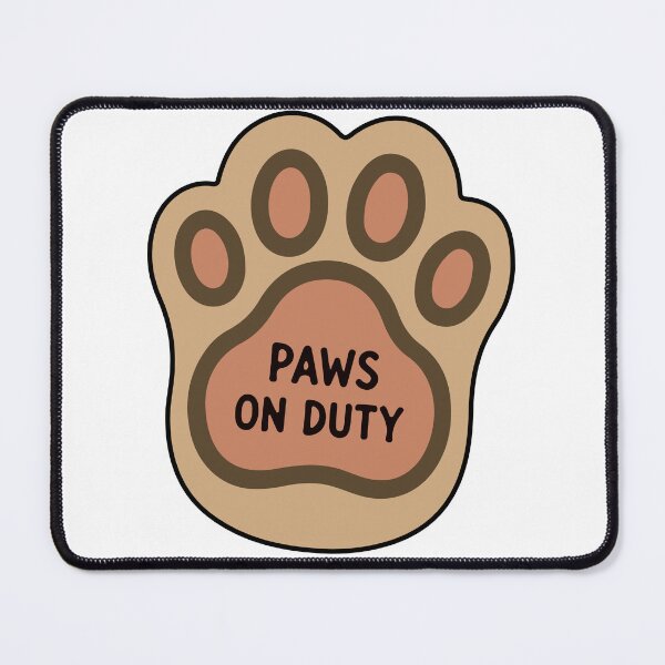 Item preview, The Feline Supervisor – Paws On Duty designed and sold by MalisoStickers.