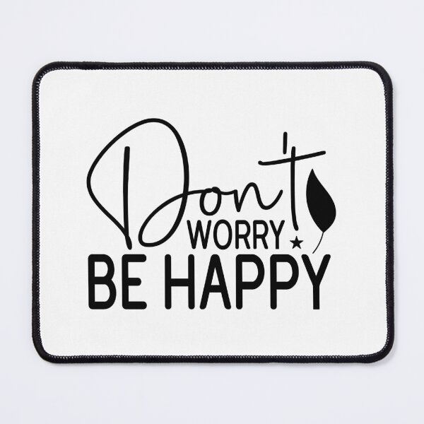 Item preview, Dont Worry Be Happy Christmas - Positive Joyful Holiday Graphic designed and sold by FuzionRaptor.