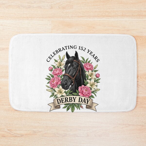Item preview, Celebrating 152 Years Derby Day Horse Racing Fan designed and sold by SofenArt.