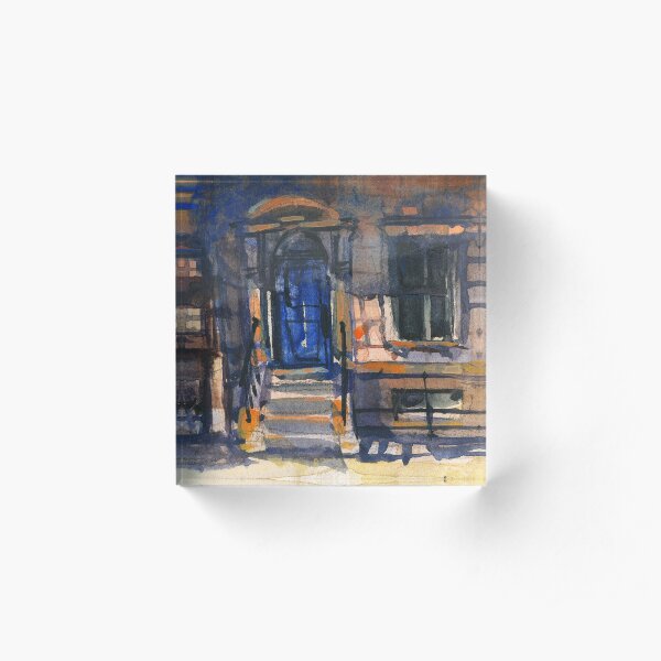 The Blue Door Watercolors Acrylic Block