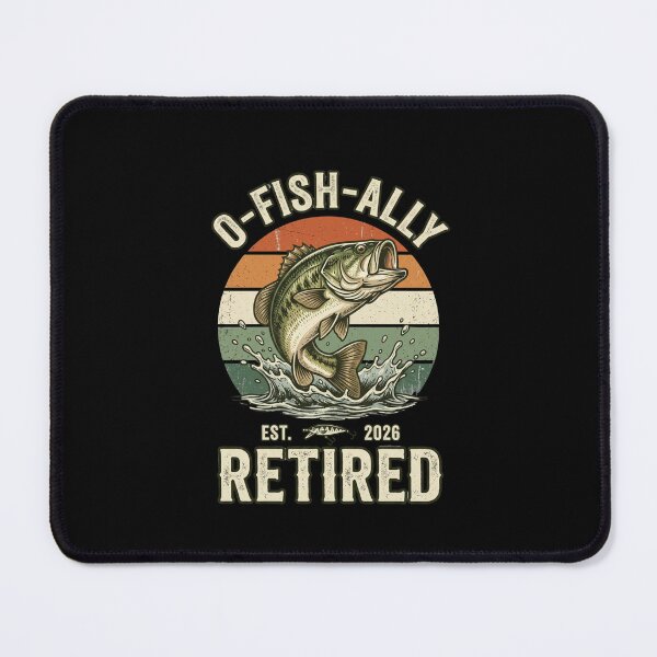 Item preview, O-Fish-Ally Est. 2026 Retired Fishing Angler Retirement Gift designed and sold by SofenArt.