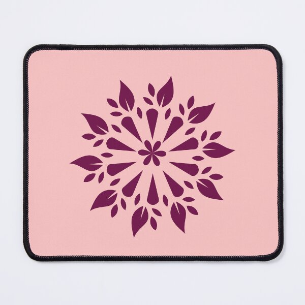 Item preview, Amethyst Radiance Geometric Floral Mandala. designed and sold by Jyoti-Quotes.