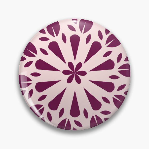 Item preview, Amethyst Radiance Geometric Floral Mandala. designed and sold by Jyoti-Quotes.